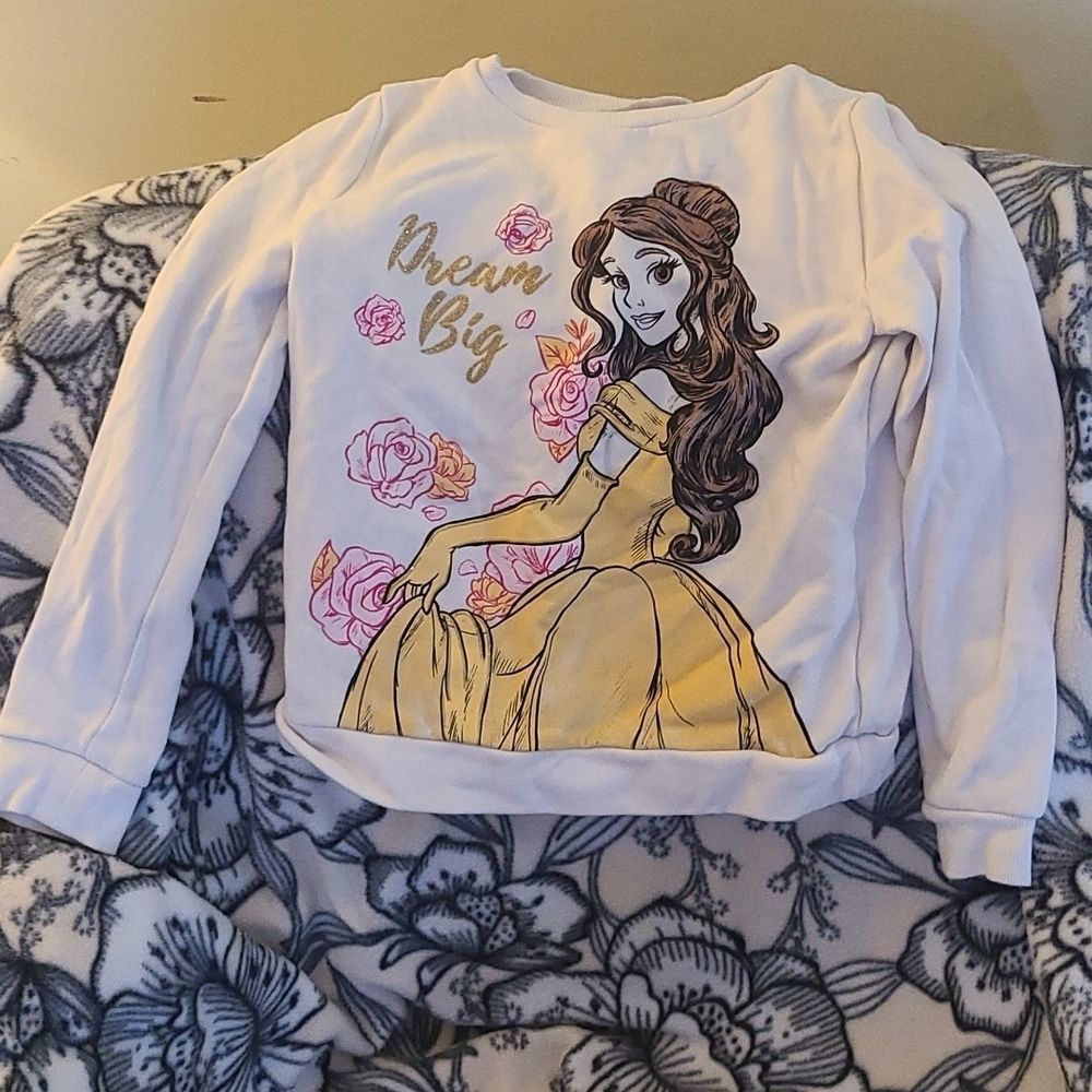 Girls - Disney brand Jumping Bean sweatshirt - size 7 - NWOT